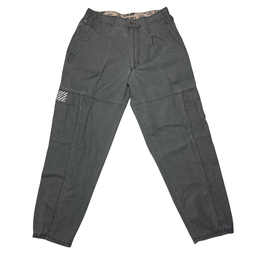 Vintage Bugle Boy Cargo Pants Mens 34M Gray Off Duty Tapered 90s  Taiwan